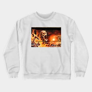 Scrutton Street mural Crewneck Sweatshirt